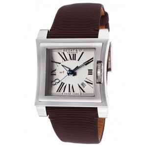 Bedat No. 1 Silver Dial Satin Strap Automatic Unisex Watch 114.010.100