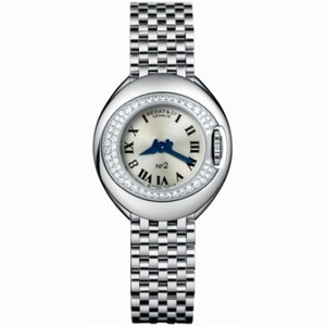 Bedat No. 2 Silver Dial Stainless Steel Diamond Ladies Watch 227.031.600
