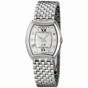 Bedat No. 3 Diamond Steel Ladies Watch 304.011.109