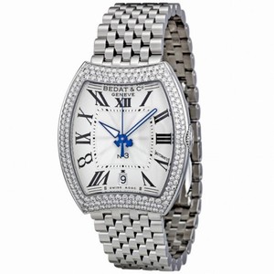 Bedat No. 3 Opaline Guilloche Dial Diamond Bezel Ladies Watch 315.031.100