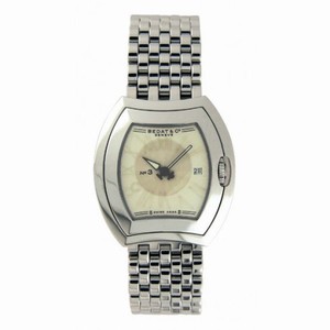 Bedat No 3 Silver Dial Stainless Steel Ladies Watch 334.011.100