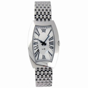 Bedat No. 3 Silver Dial Steel Ladies Watch 384.011.600