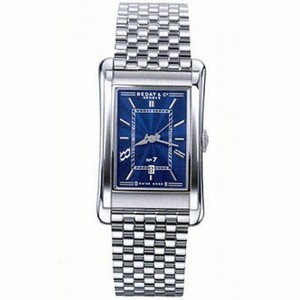 Bedat No. 7 Automatic Blue Dial Stainless Steel Men's Watch 718.011.510