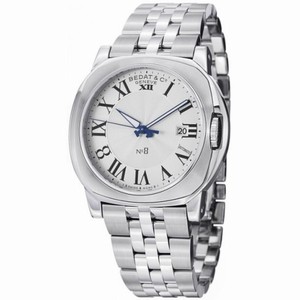Bedat No. 8 Silver Dial Stainless Steel Automatic Men's Watch 888.011.100