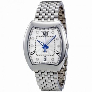 Bedat No. 3 Opaline Guilloche Diamond Dial Automatic Ladies Watch 315-011-109
