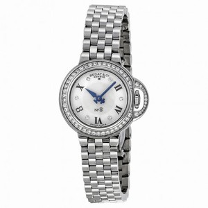 Bedat No. 8 Diamond Mother of Pearl Guilloche Dial Ladies Watch 827.041.909