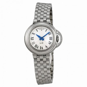 Bedat No. 8 Silver Dial Stainless Steel Diamond Ladies Watch 827.021.600