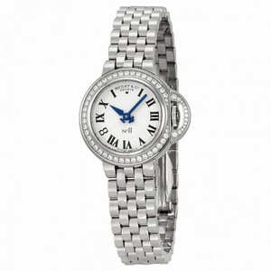 Bedat No. 8 Silver Dial Stainless Steel Diamond Ladies Watch 827.041.600
