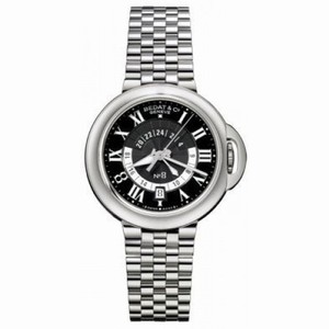 Bedat No.8 Black Dial Stainless Steel Automatic Ladies Watch 832.011.300