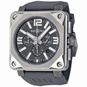 Bell and Ross Aviation Pro Titanium Chronograph Men's Watch BR0194-PRO-TI