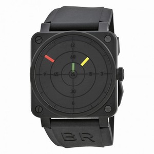 Bell and Ross Aviation Radar Black Dial Mechanical Men's Watch BR0392-RADAR