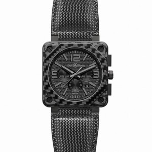 Bell and Ross Carbon Fiber Phantom Automatic Men's Watch BR0194-CA-FIBER-PH