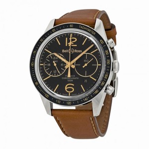 Bell and Ross Sport Heritage Flyback Automatic Black Dial Men's Watch BRV126-FLYBACK