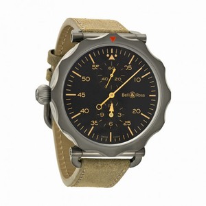Bell and Ross WW2 Regulateur Automatic Men's Watch BRWW2-REG-HER/SCA
