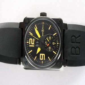 Bell Ross BR01-92 BR01-92-BD-B-V-27 Black Dial PVD Bezel Automatic Watch