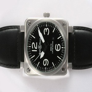 Bell Ross BR01-92 BR01-92 Black Stainless Steel Case Midsize Stainless Steel Bezel Watch