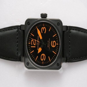 Bell Ross BR01-94 Limited editions BR01-92 Orange Automatic Black Dial 46x46mm Watch