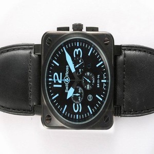 Bell Ross BR01-94 Limited editions BR01-94 Blue PVD Bezel Midsize Watch