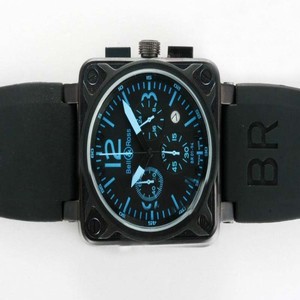 Bell Ross BR01-94 Limited editions BR01-94 Blue Quartz Chronograph 46mm Watch