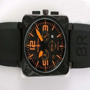 Bell Ross BR01-94 Limited editions BR01-94 Red Black Dial 38x38mm PVD Case Watch