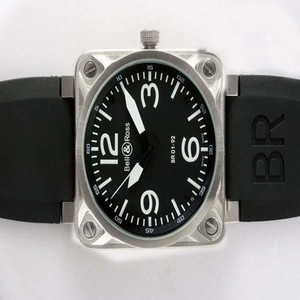 Bell Ross BR01-96 Big Date BR01-96 Big DATE Black Dial Square Black Dial Watch