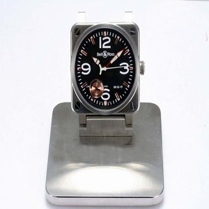 Bell Ross BR01-97 Power Reserve BR01-97 Power Reserve Stainless Steel Case Black Dial Watch