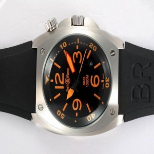 Bell Ross BR03-94 BR02 Steel Black Dial 44mm Stainless Steel Case Watch
