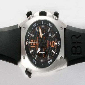 Bell Ross Chronograph BR02-94 46x46mm Midsize Quartz Chronograph Watch