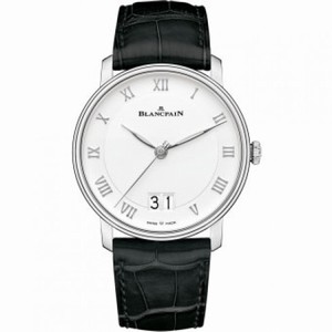 Blancpain Grande Date White Dial Automatic Men's Watch 6669-1127-55B