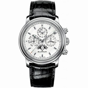 Blancpain Leman Automatic Chronograph White Dial Men's Watch 2685F-1127-53B
