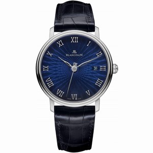 Blancpain Villeret Ultra Slim Blue Dial Men's Watch 6223C-1529-55A