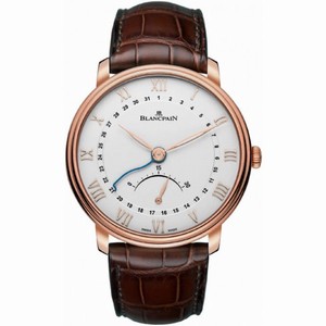 Blancpain Villeret Ultra Slim Silver Dial 18K Rose Gold Men's Watch 6653Q-3642-55B