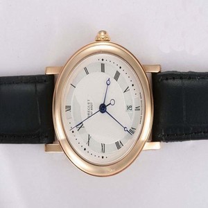 Breguet Classique Automatic 5197BB15986 18K Gold Case 35.5x7.65mm Mens Watch