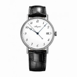 Breguet Classique Automatic White Dial Leather Men's Watch 5178BB/29/9V6.D000