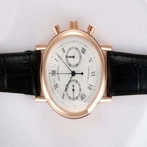 Breguet Classique Chronograph 5947BA/12/9V6 Manual Winding Mens 37mm Watch