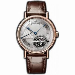 Breguet Classique Complications Silver Dial 18kt Pink Gold Men's Watch 5377BR129WU
