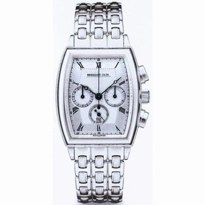 Breguet Heritage Big Date Silver Dial 18kt White Gold Men's Watch 5480BB12BB0