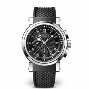 Breguet Marine 5823 Black Dial Chronograph Platinum Automatic Men's Watch 5823PTH25ZU