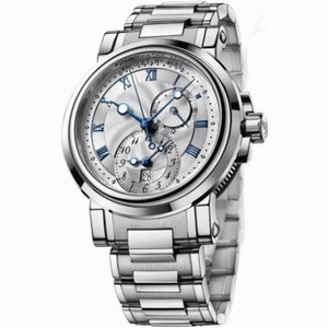 Breguet Marine II Dual Time GMT Watch 5857ST12SZO