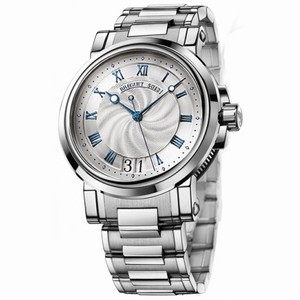 Breguet Marine Silver Dial Stainless Steel Men's Watch 5817ST/12/SM0