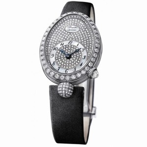 Breguet Reine de Naples Diamond Pave Dial Ladies Watch 8928BB/8D/844.DD0D