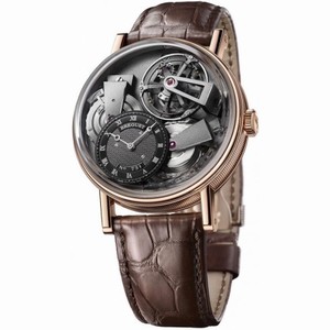 Breguet Tradition Tourbillon Black Dial Men's Watch 7047BR/G9/9ZU