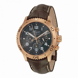 Breguet Transatlantique Type XXI Flyback Chronograph Rose Gold Men's Watch 3810BR929ZU