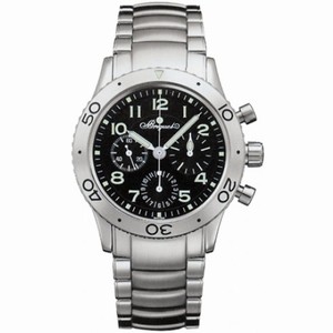 Breguet Type XX Aeronavale Black Dial Stainless Steel Automatic Men's Watch 3800ST92SW9