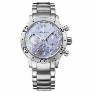 Breguet Type XX Transatlantique Mother of Pearl Dial Stainless Steel Men's Watch 4820ST59S76
