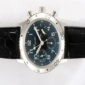 Breguet Type XXI 3800ST/92/9W6 Stainless Steel Case Stainless Steel Bezel Green Dial Watch