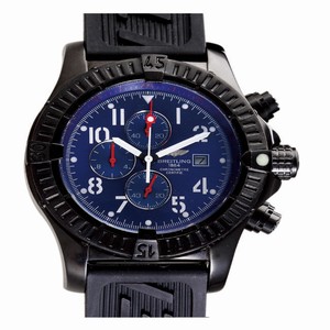 Breitling Aeromarine Chrono Avenger E13360 44mm Automatic Blue Dial Watch