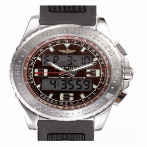 Breitling Airwolf E7936210/Q572-1RT Black Stainless Steel Strap 42mm Mens Watch