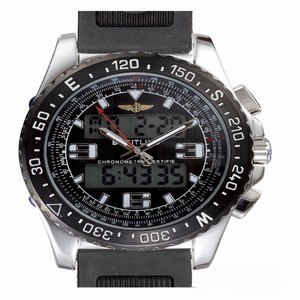 Breitling Airwolf Raven E7936210/Q572-1RT Black Dial Quartz 43.5mm Watch