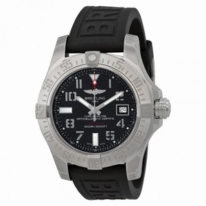 Breitling Avenger II Seawolf Automatic Black Dial Black Rubber Men's Watch A1733110-BC31BKPT3